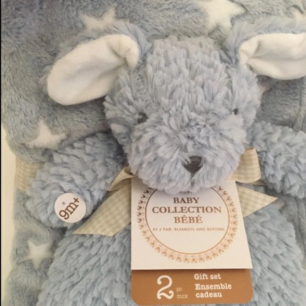 NEW Baby Blanket and Lovey Set Soft Baby Toy Puppy Baby Gift | Blankets & Beyond